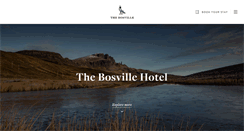 Desktop Screenshot of bosvillehotel.co.uk